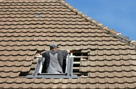 Pose de velux - Morienval